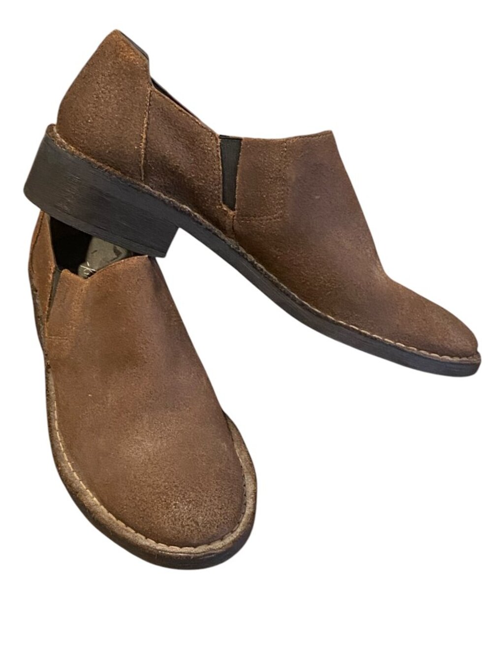 Kenneth Cole NY Sutton Suede Loafer Womens 8.5M Brown #171E